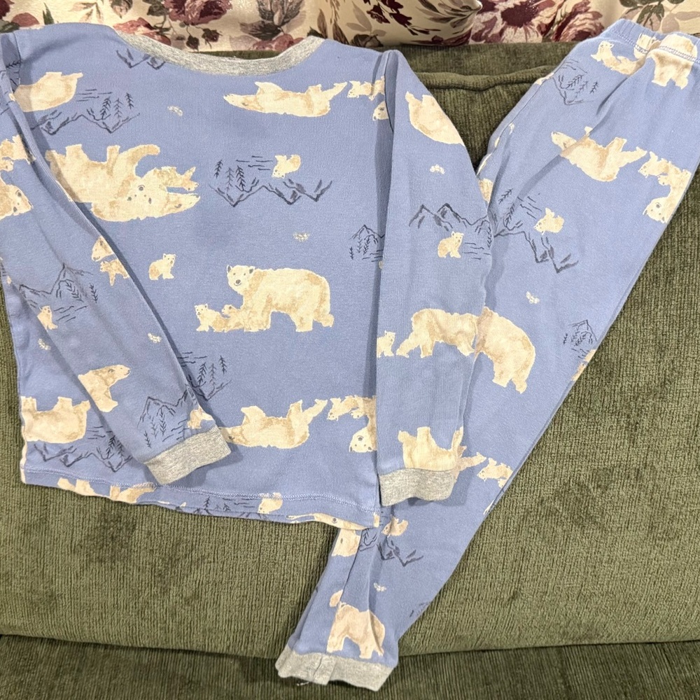 Burt’s Bees  Polar Bear Print Pajama